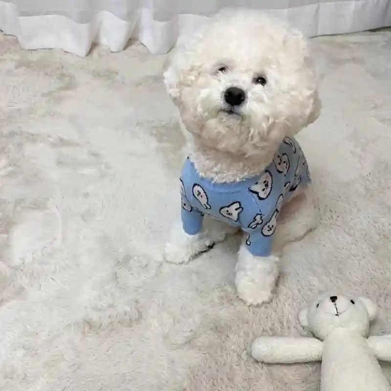 Maglione per Cani Piccoli - Morbido e Caldo con Pattern by Dog Moda