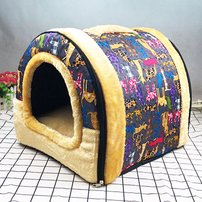 Faltbare Hunde- und Katzenhütte - Soft Nest