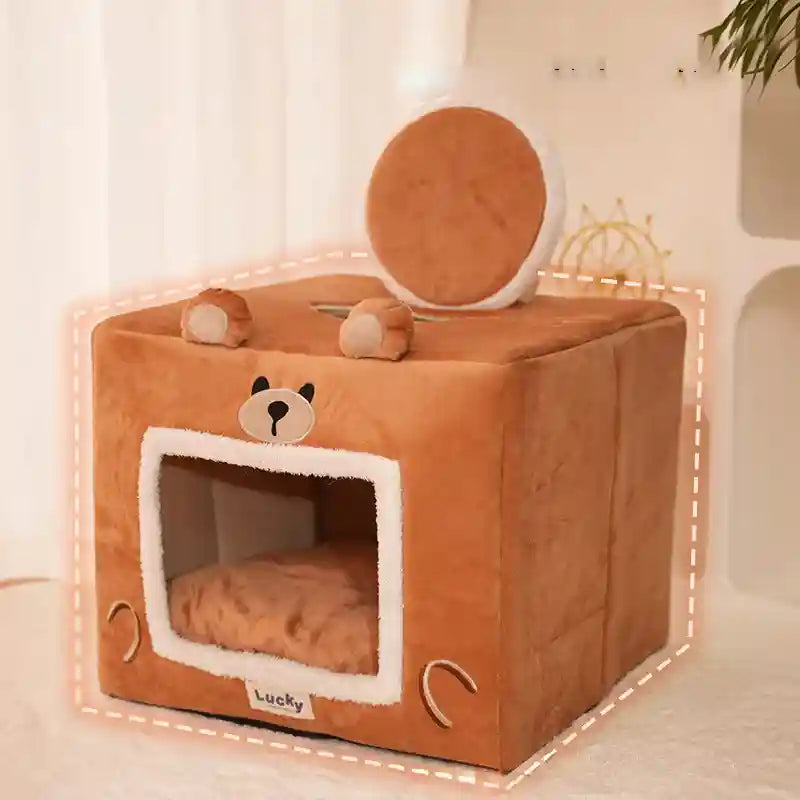 Cuccia Igloo Autoriscaldante per Gatti e Cani by Dog Moda