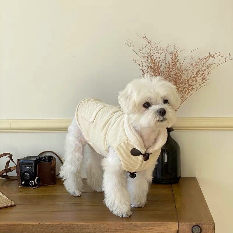 Montgomery Fleece Dog Coat - High Collar Sleeveless