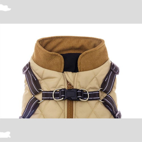 Cappotto per Cani con Pettorina Imbottito Invernale by Dog Moda