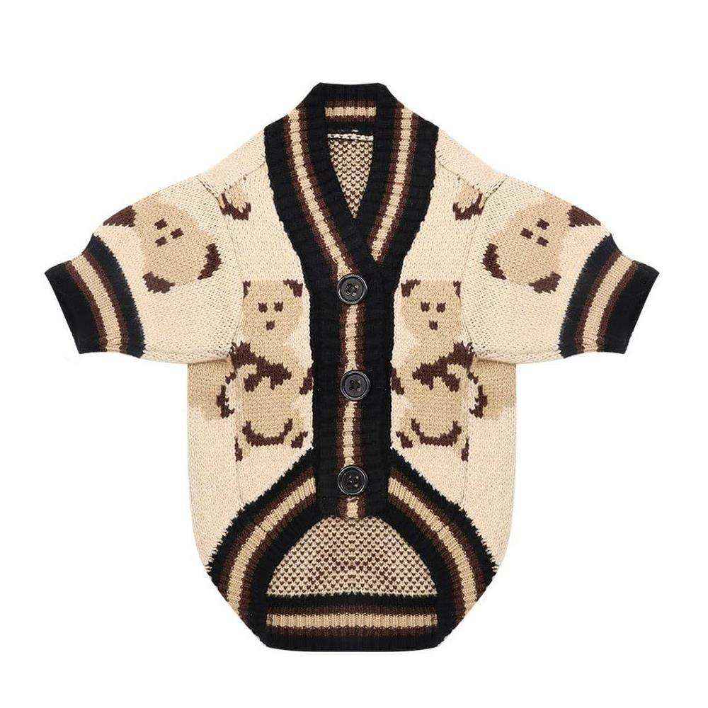 Maglione Cani Gatti Orsetto - Caldo Leggero Autunno by Dog Moda