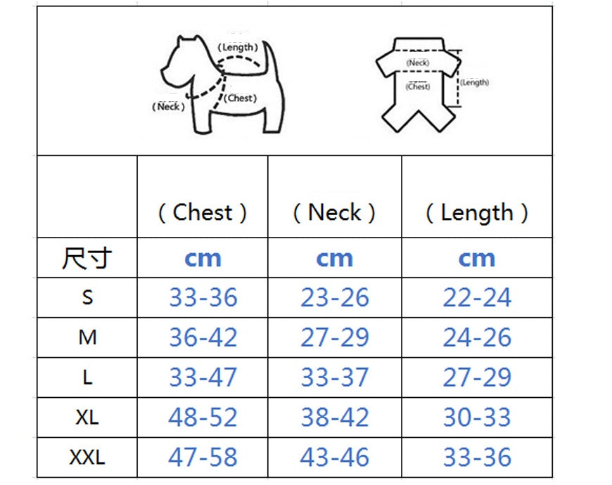 Dog Down Jacket "Street Angel" Model