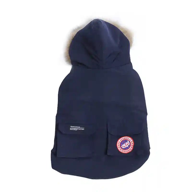 Abrigo Andes Acolchado Impermeable para Perros Bulldog Invierno