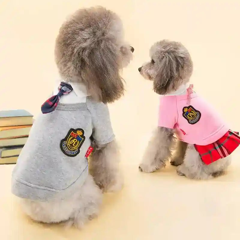 Maglia College Cani - Colletto Stemma Università Maschio Femmina by Dog Moda