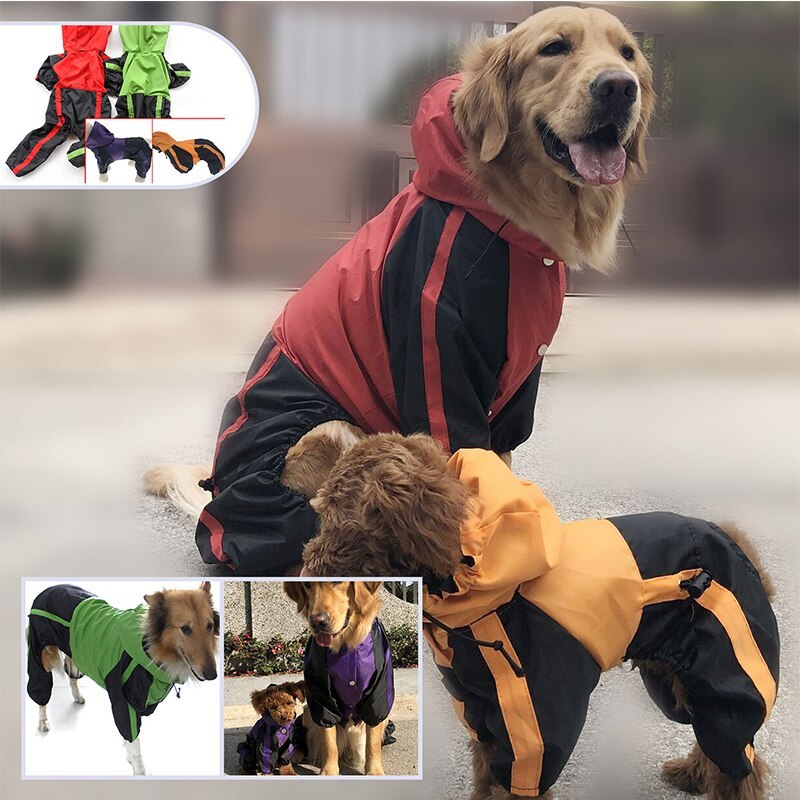 Impermeabile per Golden e Labrador Retriever  Protezione Totale – Perfetto per cani di taglia grande - Dog Moda