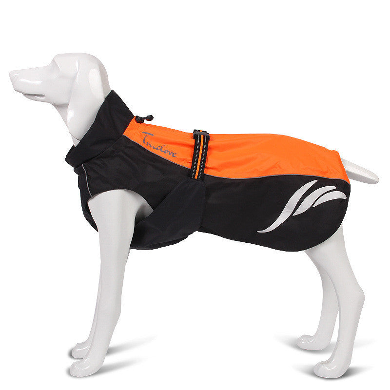 "TrueLove" Technical Raincoat for Dogs with Reflective Inserts