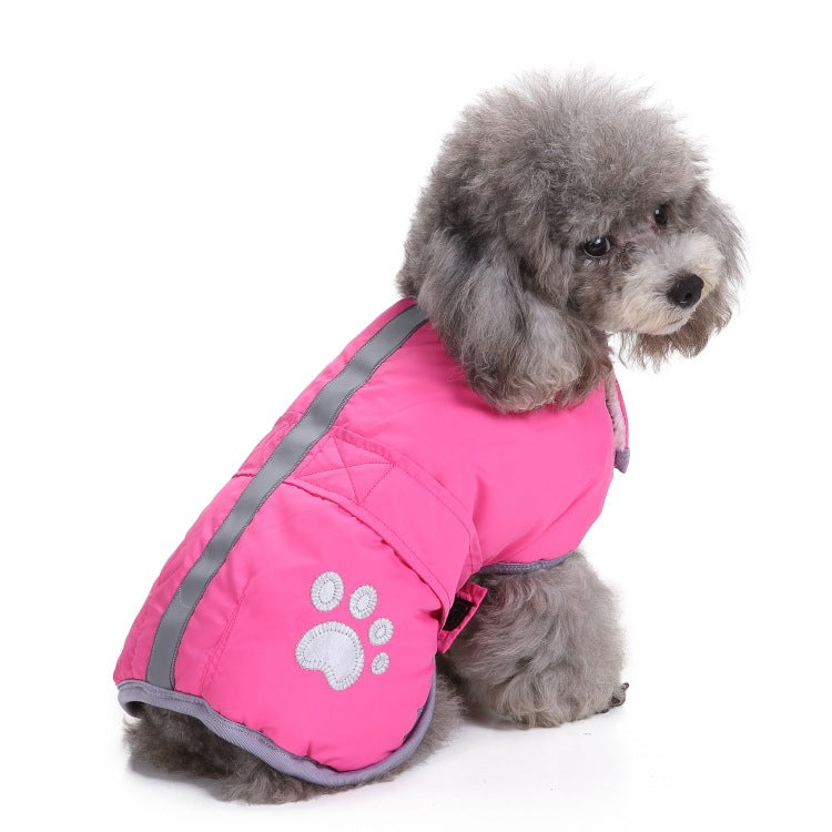 Cappotto Impermeabile a Mantella per Cani "Morbido Abbraccio"
