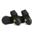 Zapatos profesionales impermeables para perros con velcro luminoso