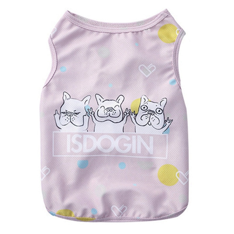Bulldog and Pug T-Shirt "IsDogin"