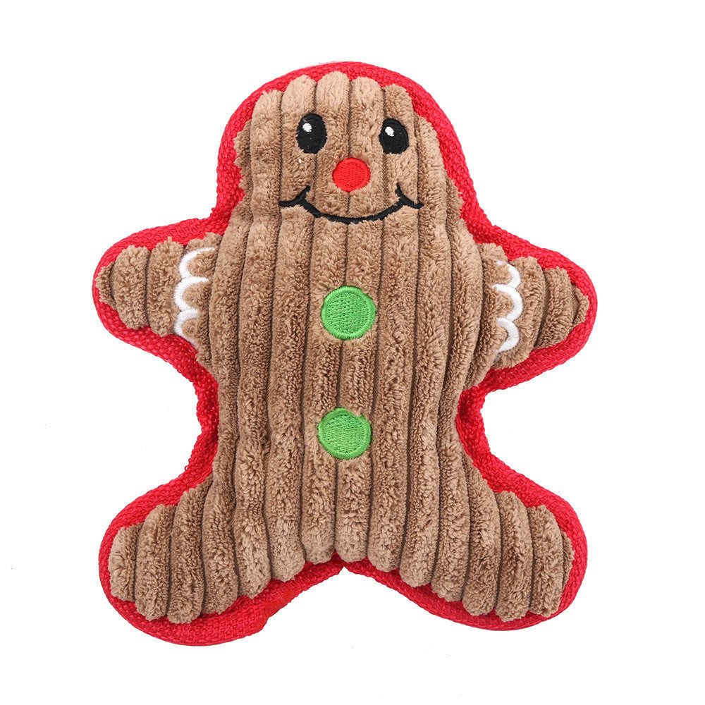 Gioco di Natale per Cani a Forma di Babbo Natale, Renna e Altri Personaggi - Dog Moda