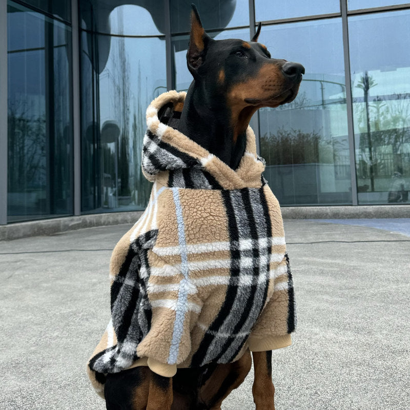 Extra Dikke Warme Winterjas voor Grote Honden