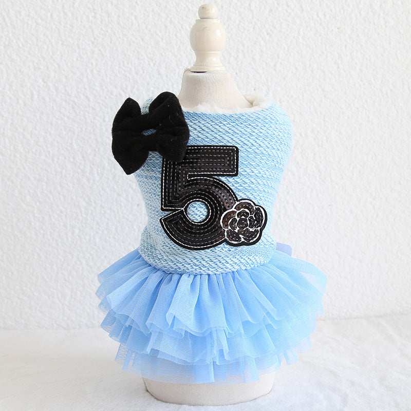 Cotton Dog Dress and Skirt "Merida"