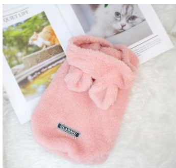 Felpa con Cappuccio per Gatti | Morbida Pile Classic | Dogmoda