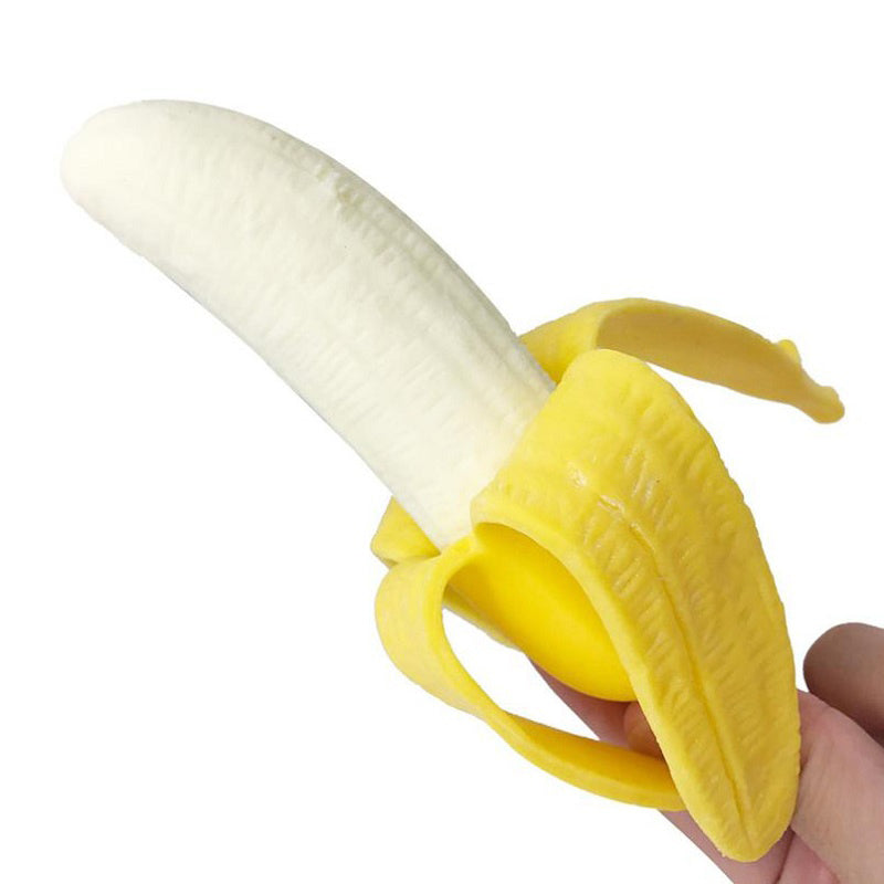 Dog Toy "Banana" - Durable, Soft and Elastic Rubber