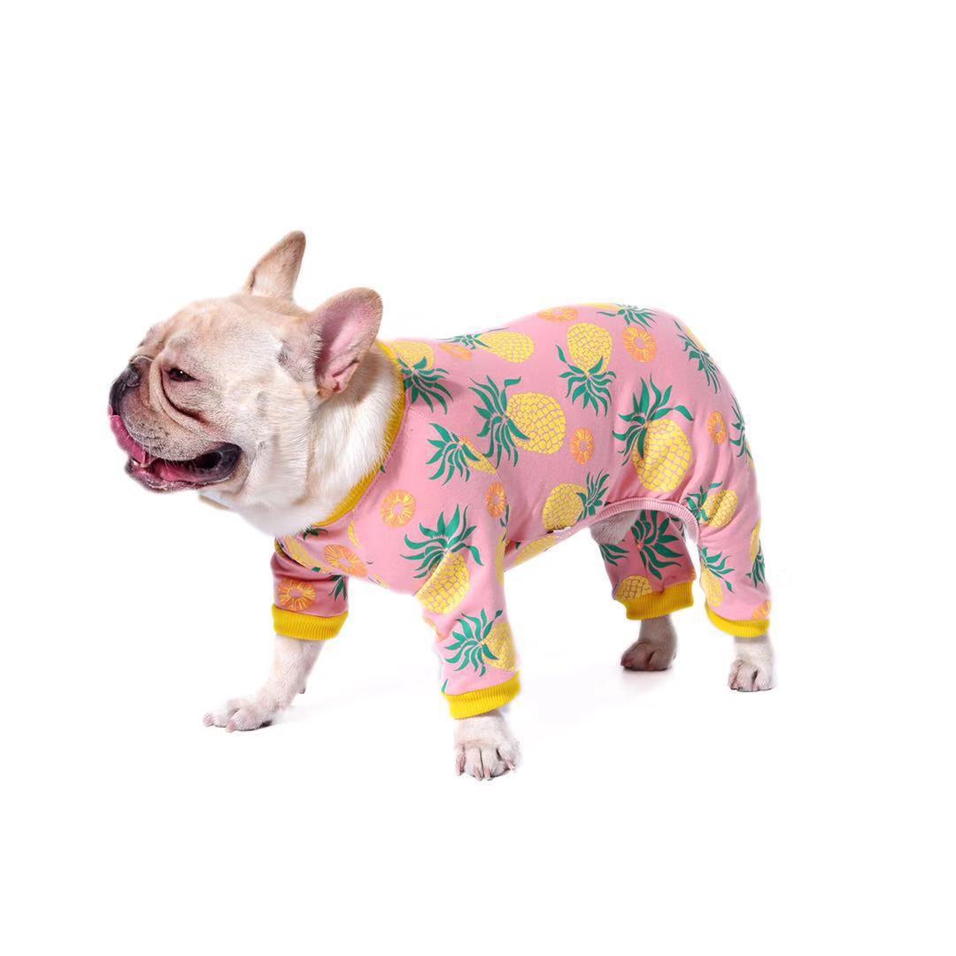 Cotton Dog and Bulldog Overalls "Birba"