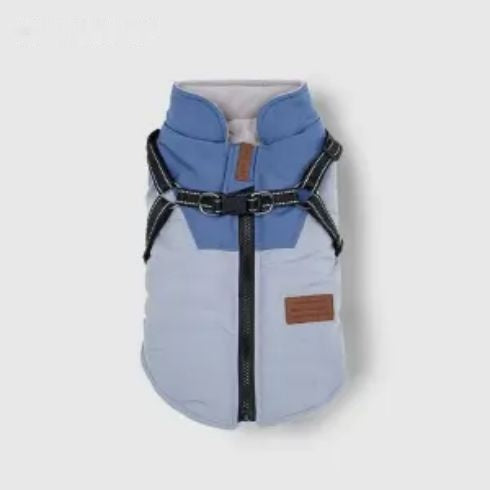 "Royal Baby" dog coat with harness and warm fleece | DogModa