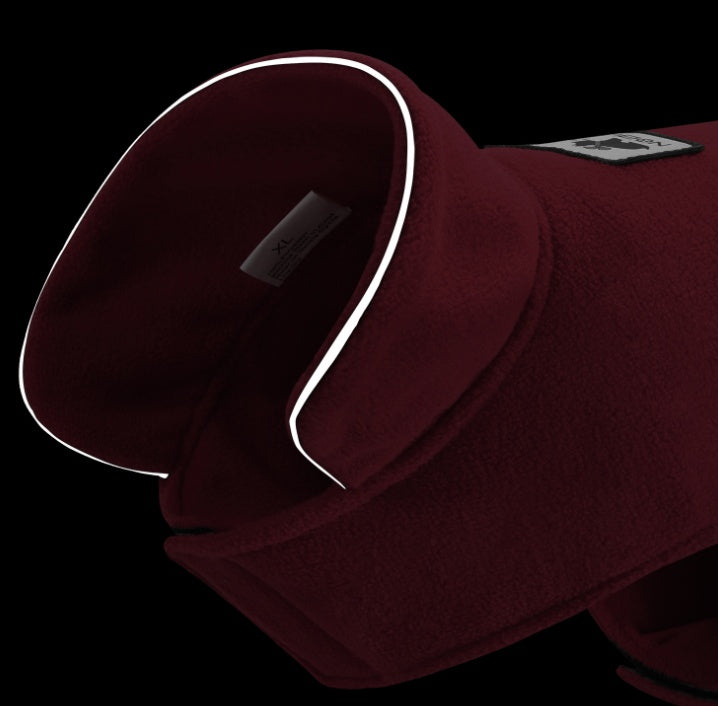 "Polar" High Neck Dog Fleece with Leash Hole - Warmth, Comfort and Style for Your Dog