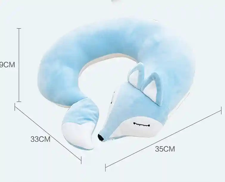 Fox-Kopfstützkissen – Nackenstütze für Reisen