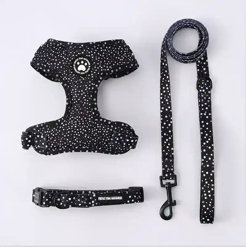 Set Pettorina Collare Guinzaglio Cani Perfect Paw by Dog Moda