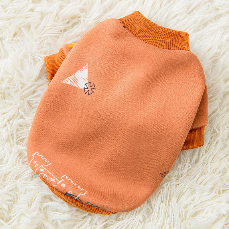 Dog Fleece Dress "Cotton Candy"