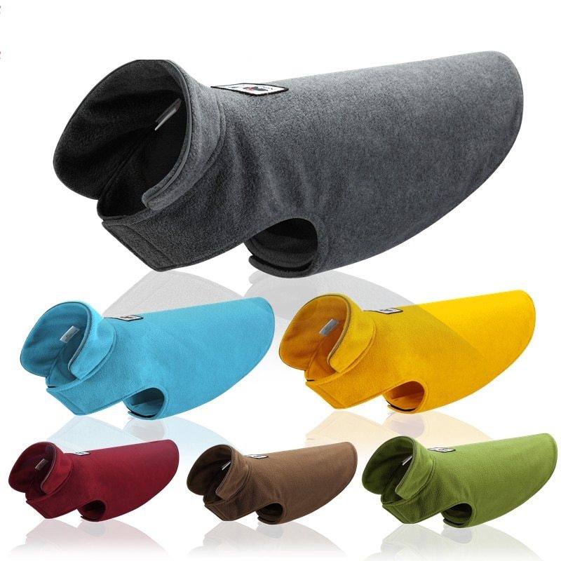 "Polar" High Neck Dog Fleece with Leash Hole - Warmth, Comfort and Style for Your Dog