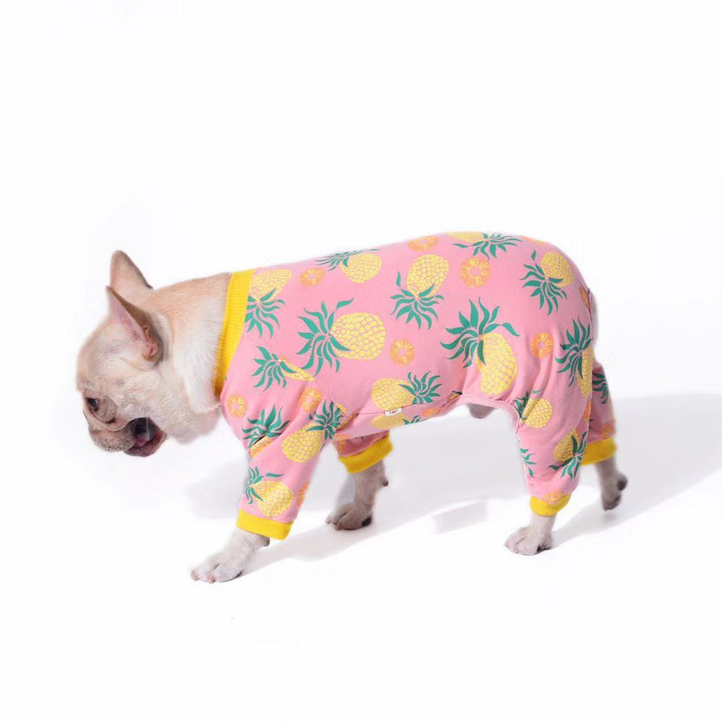 Cotton Dog and Bulldog Overalls "Birba"
