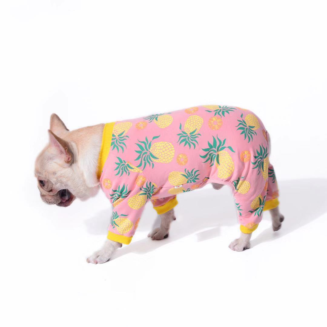 Cotton Dog and Bulldog Overalls "Birba"