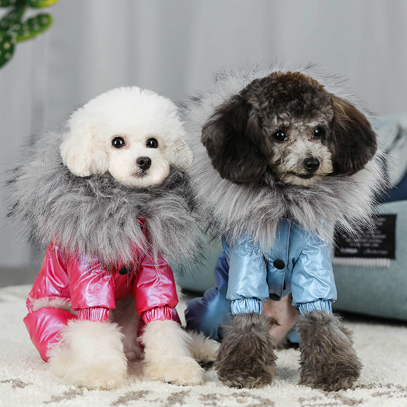 4-Legged Poodle Down Jacket "Nala" – Elegance and Protection for Your Dog