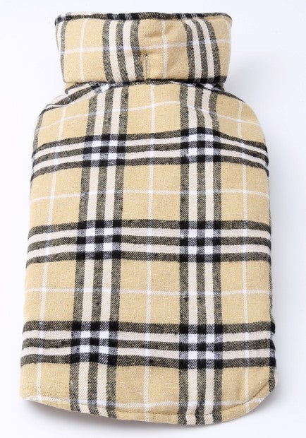 Cappotto per Cani Smanicato per Labrador Golden Retriver - Modello "Tartan"