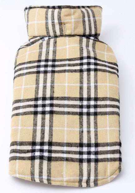 Cappotto per Cani Smanicato per Labrador Golden Retriver - Modello "Tartan" - Dog Moda