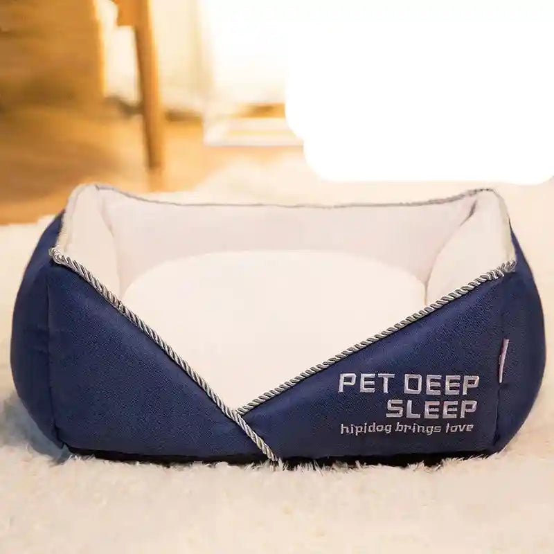 Cuccia Deep Sleep con Cuscino Removibile per Cani e Gatti by Dog Moda