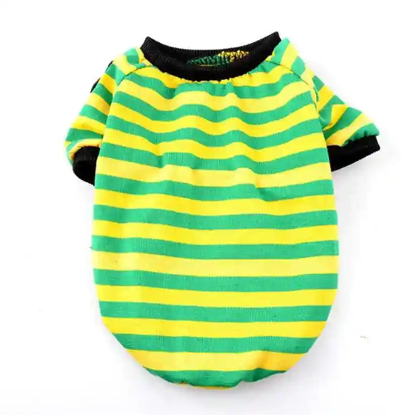 Maglia a Righe per Cani - Abbigliamento Invernale Caldo by Dog Moda
