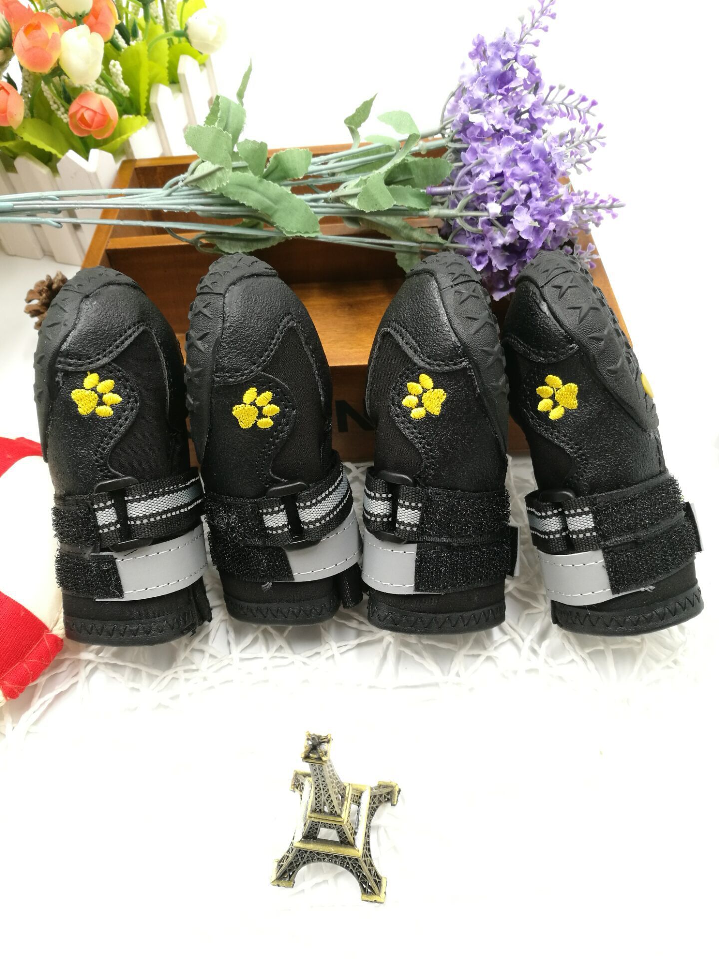 Waterproof Non-Slip Trekking Dog Shoes with Velcro