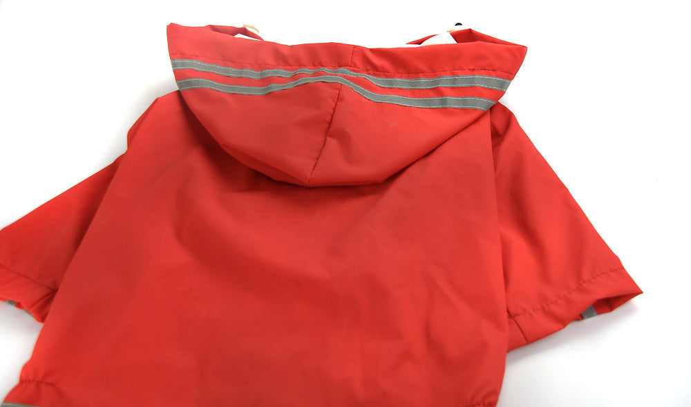 "Thunder" Large Dog Raincoat - Ultimate Protection for Four-Legged Giants