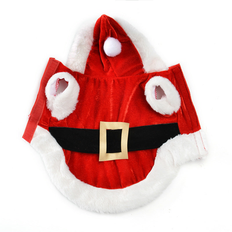 Cheepet Santa Claus Dog Costume - The Perfect Christmas Style for Your Four-Legged Friend