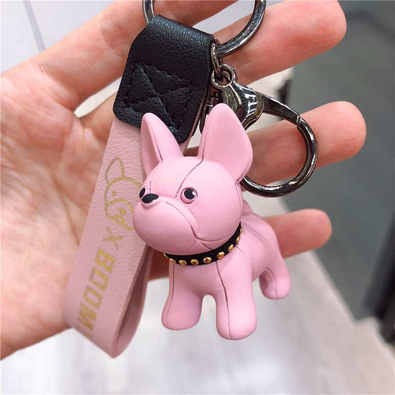 Portachiavi linea Bulldog con moschettone