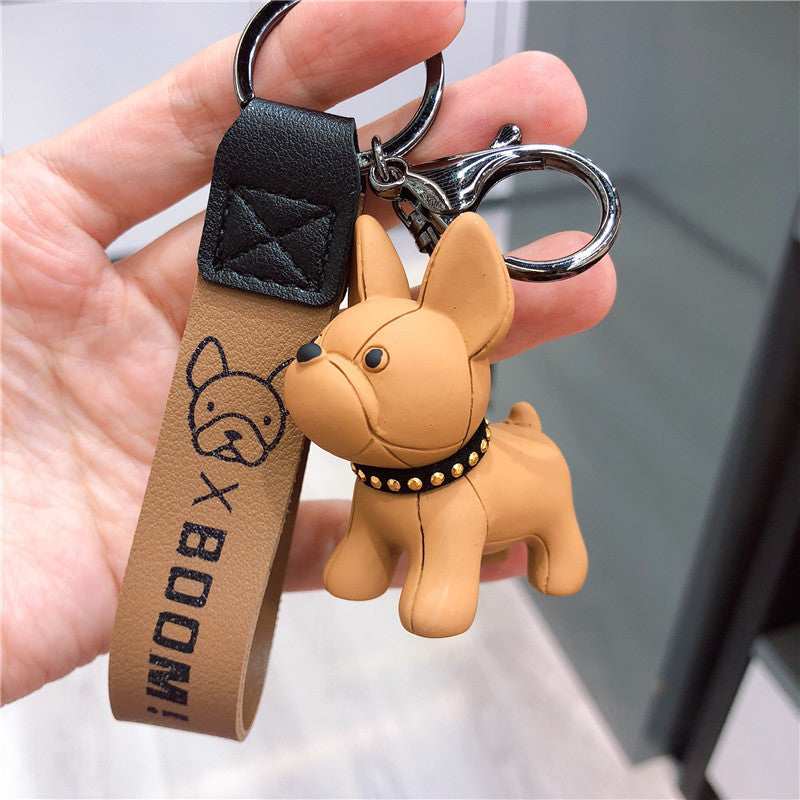 Portachiavi linea Bulldog con moschettone