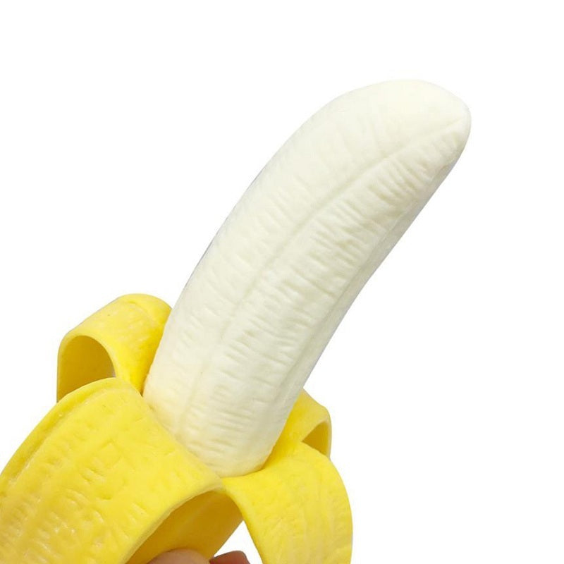 Dog Toy "Banana" - Durable, Soft and Elastic Rubber