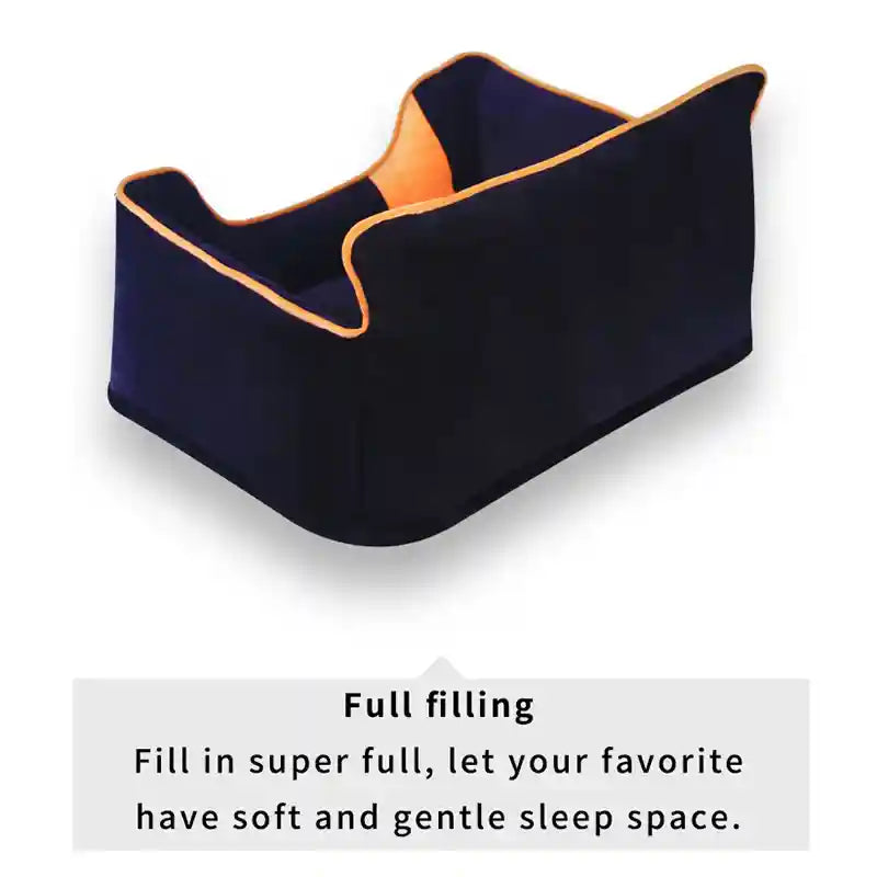 Cama Desmontable para Perros y Gatos - Terciopelo Premium