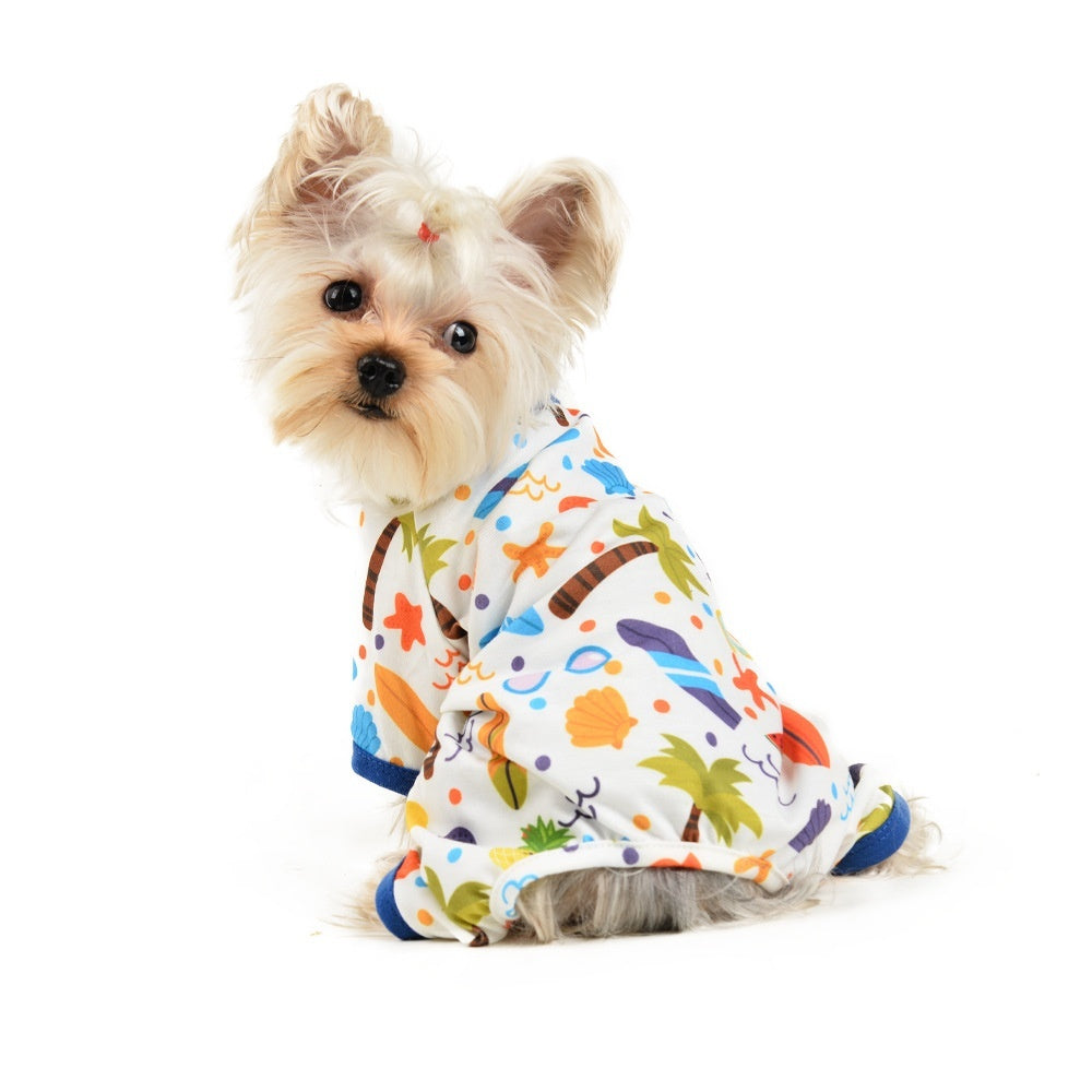 Combinaison élastique pour chiens motif pastèque - Dogmoda