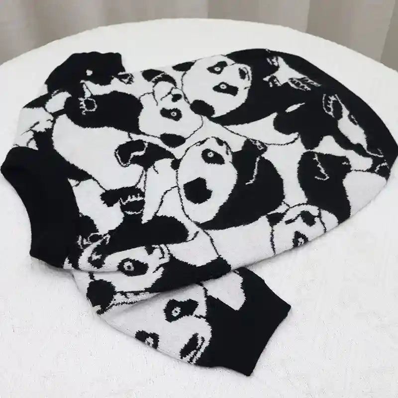 Maglione per Cani Panda - Caldo in Lana Morbida by Dog Moda