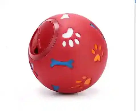 犬用インタラクティブパズルボール - 耐久性ゴム製