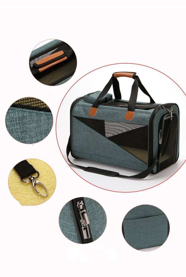 Rectangular dog carrier "Aerox"