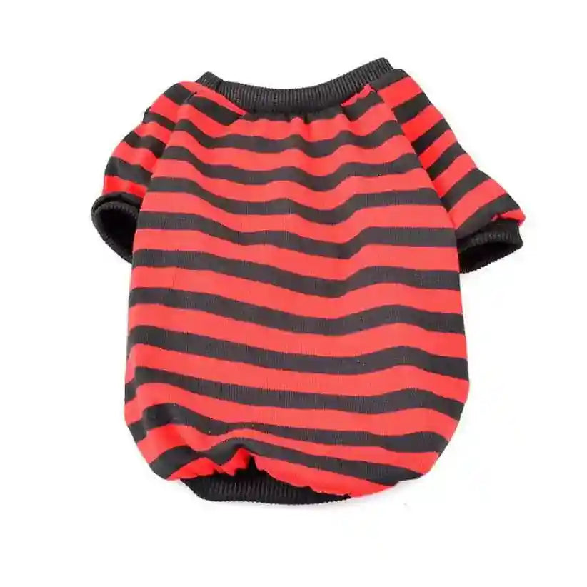 Maglia a Righe per Cani - Abbigliamento Invernale Caldo by Dog Moda