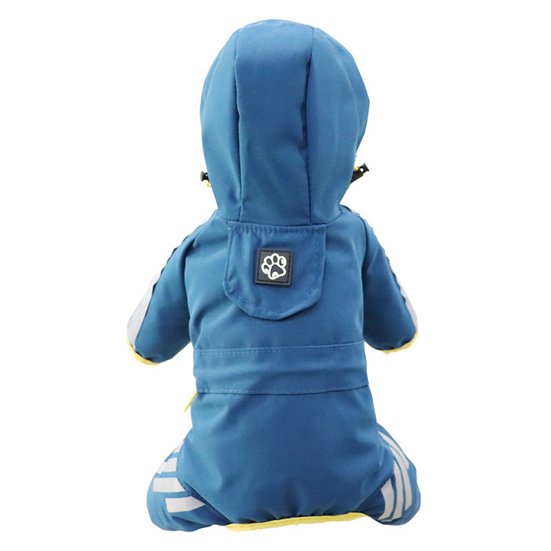 Dog Raincoat and Maltese with Breathable Hood "Cloudy"