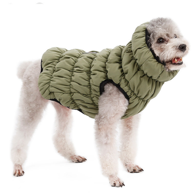 "OLAF" Reversible Dog Wrap Coat | Protection and Style for Large Dogs 