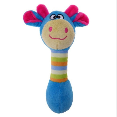 Peluche per cani con fischietto "Fattoria felice"