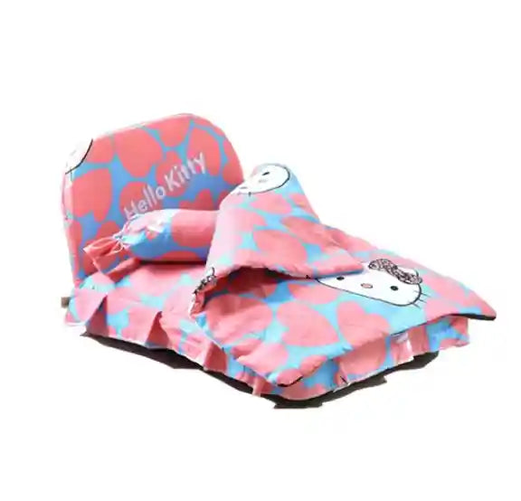 Lettino Cani Gatti con Schienale Colorato - Comfort