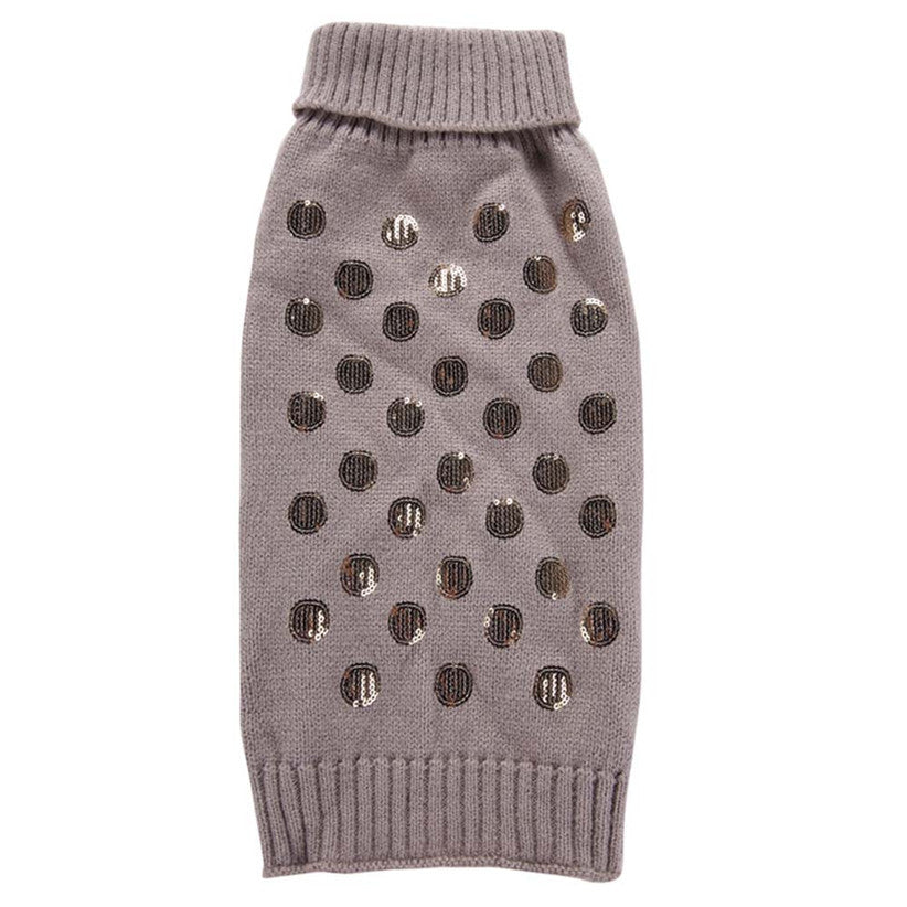 "Gold" Sequin Dog Sweater